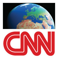 CNN International, en formato 16:9