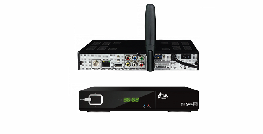 IRIS 9900 HD Receptor Satélite + Cable HDMI